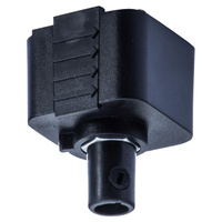 Коннектор для трековой системы ARTE LAMP Track Accessories пластик черный