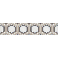 Бордюр настенный KERAMA MARAZZI Гран Пале 5,4х25 серый