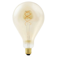 Лампа филаментная Diall 5Вт E27 теплый свет янтарь шар
