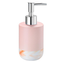 Дозатор для жидкого мыла FORA Trendy настольный розовый керамика