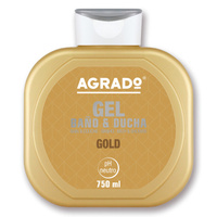 Гель для душа AGRADO Gold 750мл