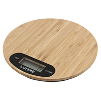 Весы кухонные LUMME LU-1347 до 5кг электронные бамбук