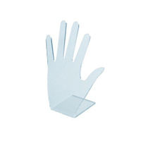 Подставка из оргстекла (пластиковая): рука женская, 150х190мм. TV-OL-781.1