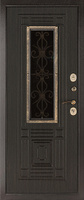 Входная дверь металлическая с ковкой Tandoor Венеция-2 венге 870x2050