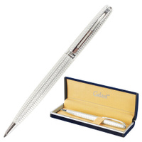 Ручка подарочная шариковая GALANT Royal Platinum корпус серебристый хромированные детали пишущий узел 07 мм синяя