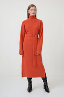 BAON Платье-свитер с поясом (арт. BAON B4523502)