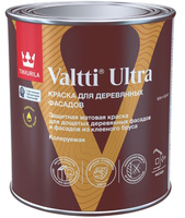 Краска для деревянных фасадов VALTTI ULTRA матовая бесцветная база C Tikkurila 700014131 (0.9л)