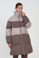 BAON Пуховое пальто из двух видов ткани (арт. BAON B0223532)