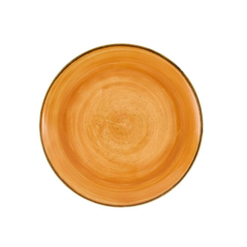 Тарелка мелкая 26см без борта Churchill Stonecast цвет Tangerine STGSEV101