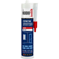 Силиконизированный герметик для окон и дверей KUDO PROFF SMS-291