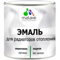 Эмаль для радиаторов и батарей отопления MALARE 2036765264034