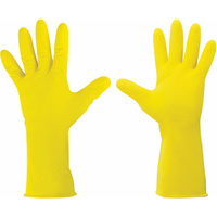 Хозяйственные латексные перчатки ЛАЙМА Люкс