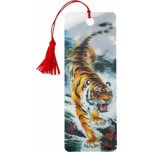 Объемная закладка для книг BRAUBERG Бенгальский тигр
