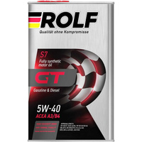 Моторное масло Rolf GT 5W-40 SN/CF