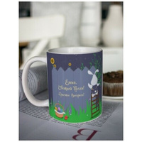 Кружка для чая "Послание на Пасху" Елена чашка с принтом пасхальный подарок любимой маме сестре подруге бабушке Шурмишур