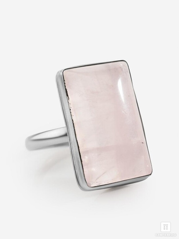 Кольцо с розовым кварцем, цена - 2900 руб