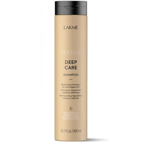 Восстанавливающий шампунь для поврежденных волос Deep Care Shampoo (44779, 600 мл) Lakme (Испания)