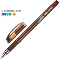 Ручка шариковая неавтоматическая Attache Amber синяя (толщина линии 0.6 мм)