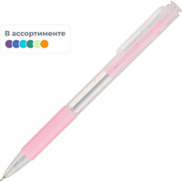 Ручка шариковая автоматическая Attache Акварель синяя (толщина линии 0.4 мм)
