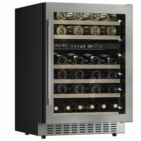 Винный холодильник (шкаф) компрессорный MEYVEL MV46PRO-KST2 Meyvel