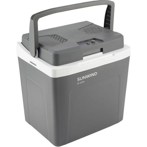 Автохолодильник SunWind EF-25220, 25л, серый и белый