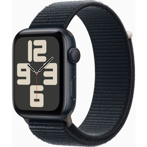 Смарт-часы Apple Watch SE 2023 A2723, 44мм, темная ночь/темная ночь [mrea3ll/a]