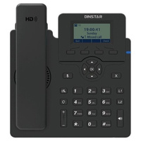 Телефон IP Dinstar C60UP, черный