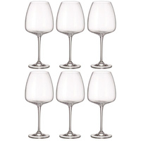 Набор бокалов для вина Crystal Bohemia Anser стеклянные 770 мл (6 штук в упаковке)