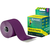 Кинезиотейп RaveTape Base 5м х 5см фиолетовый