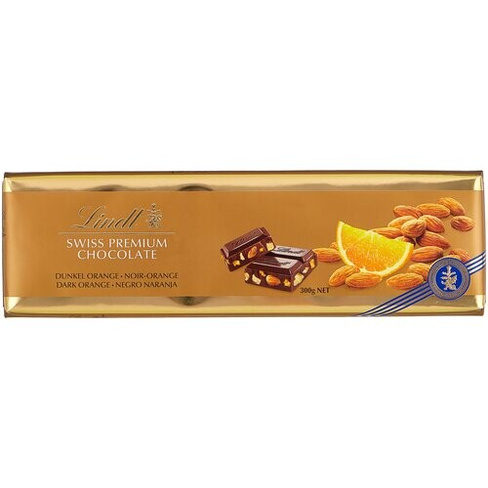 Шоколад Lindt Swiss premium темныйфруктовый, ореховый, 300 г