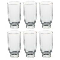 Набор стаканов (тумблер) Pasabahce Amore стеклянные высокие 410 мл (6 штук в упаковке)