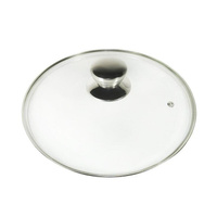 Крышка для посуды Panairo K-D28-MET с металлическим ободком диаметр 28 см