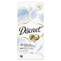 Прокладки женские ежедневные Discreet Multiform Skin Love (18 штук в упаковке)