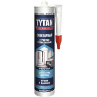 Tytan санитарный силиконовый герметик белый 280мл