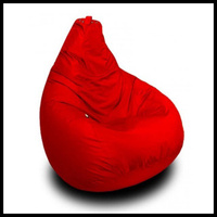 Кресло Мешок "Красное Оксфорд" XL 125x85 M-lion мебель