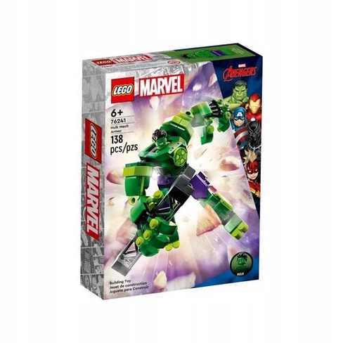 Конструктор LEGO Marvel Avengers 76241 Hulk mech armor, 138 дет.