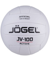 Мяч волейбольный JV-100, белый Jögel
