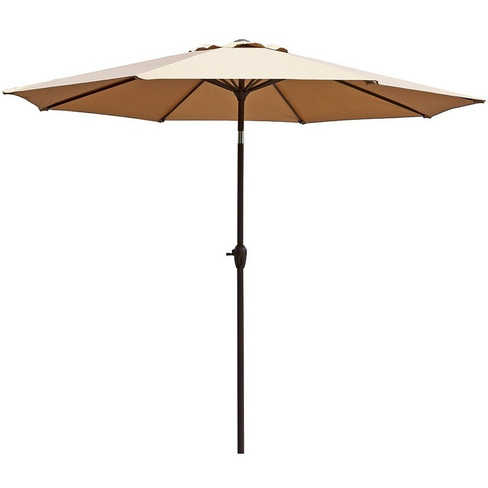 Зонт для сада AFM-270/8kR-Beige (с наклоном) Afina