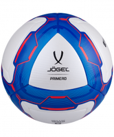 Мяч футбольный Primero, №5, белый/синий/красный Jögel