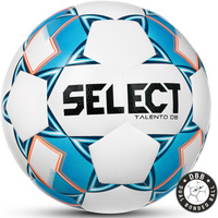 Мяч футб. SELECT Talento DB V22, 0775846200-200, р.5, 32п, ПУ, гибрид.сш, бел-син-оранж