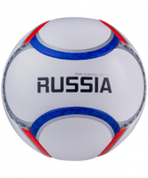 Мяч футбольный Flagball Russia, №5, белый Jögel