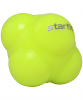 Мяч реакционный RB-301, силикагель, ярко-зеленый Starfit