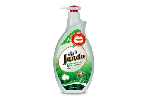 Гель для мытья посуды и детских принадлежностей Jundo Jundo Green tea with Mint