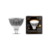 Лампа Gauss LED MR16 GU5.3 5W 12V 2700K | 201505105 | M-lion мебель