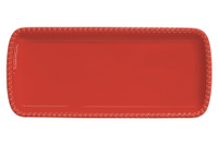 Блюдо прямоугольное Tiffany, красное, 36х16 см Easy Life (60798)