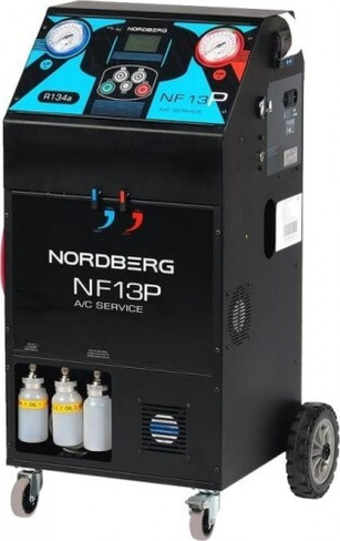 Установка для заправки автомобильных кондиционеров NORDBERG NF13P автомат с принтером [ЦБ-00015653]