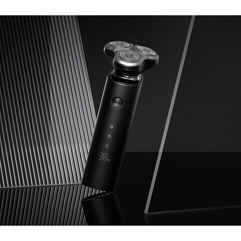 Электробритва XIAOMI Mi Electric Shaver S500 мощность 3 Вт роторная 3 головки аккумулятор черная NUN4131GL