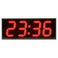 Часы настенные Импульс Электронное табло 413-T-ER2 (46x18x6.5 см)