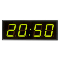 Часы настенные Импульс Электронное табло 410-EURO-G-ETN-NTP (45x15x55 см)