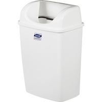 Ведро для мусора Luscan Professional 23 л пластик белое (33x55 см)